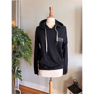 NWOT Nutrl seltzer black hoodie